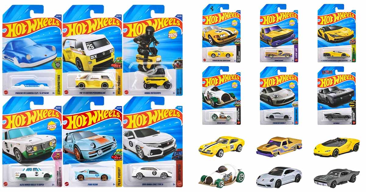 ホットウィール新発売情報　２０２６年１月　ベーシック