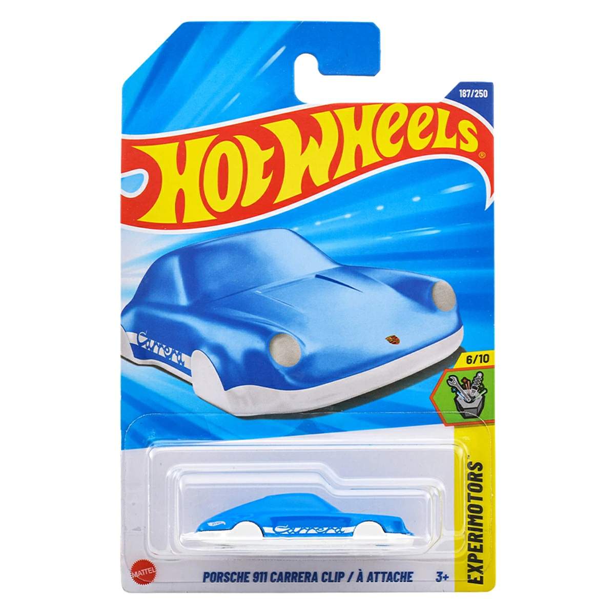 ポルシェ 911　クリップ ブルー