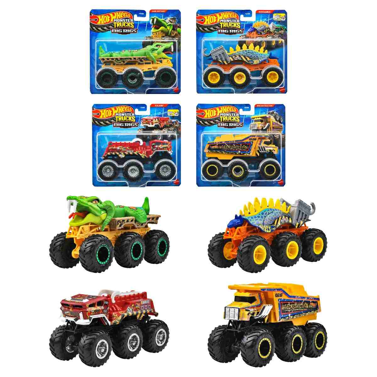 ホットウィール　モンスタートラック トランスポーター アソート