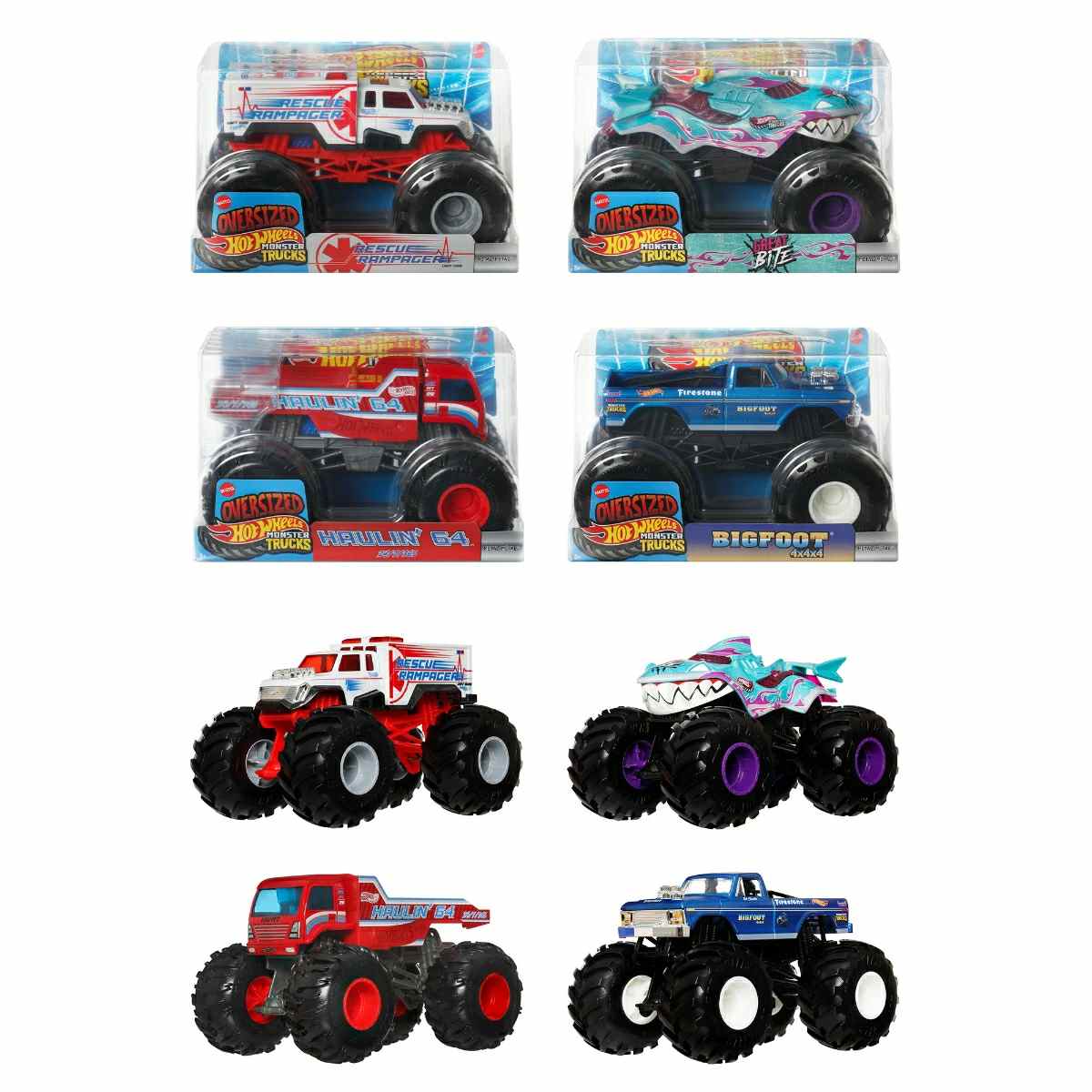 ホットウィール　モンスタートラック 1/24 アソート