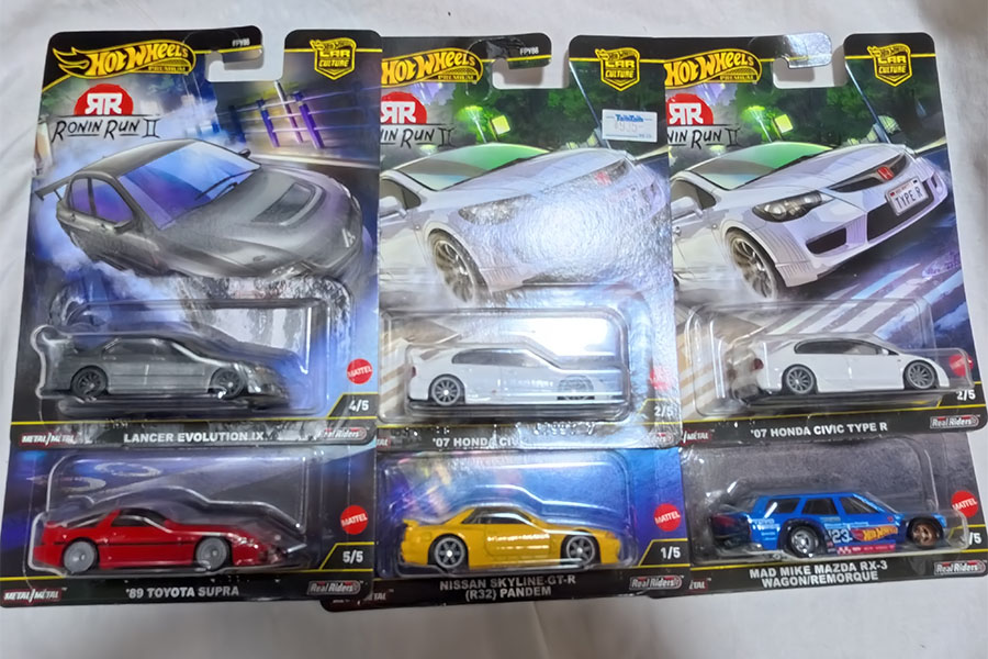 １１月末辺りに購入したホットウィール達