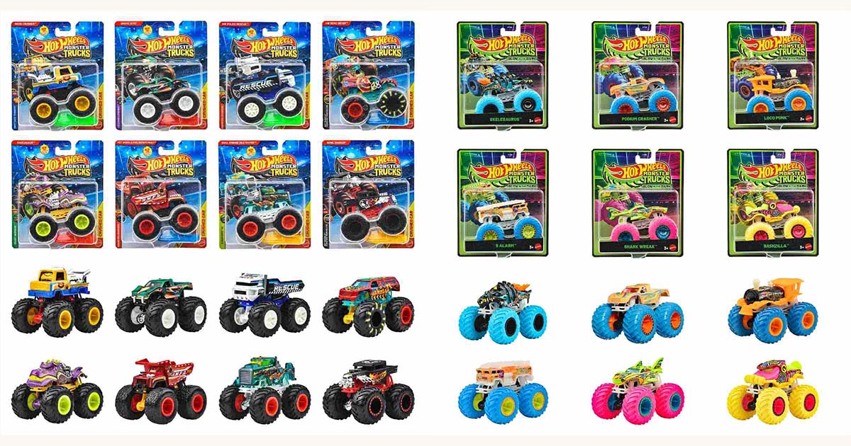 ホットウィール新発売情報　２０２６年１月　モンスタートラック