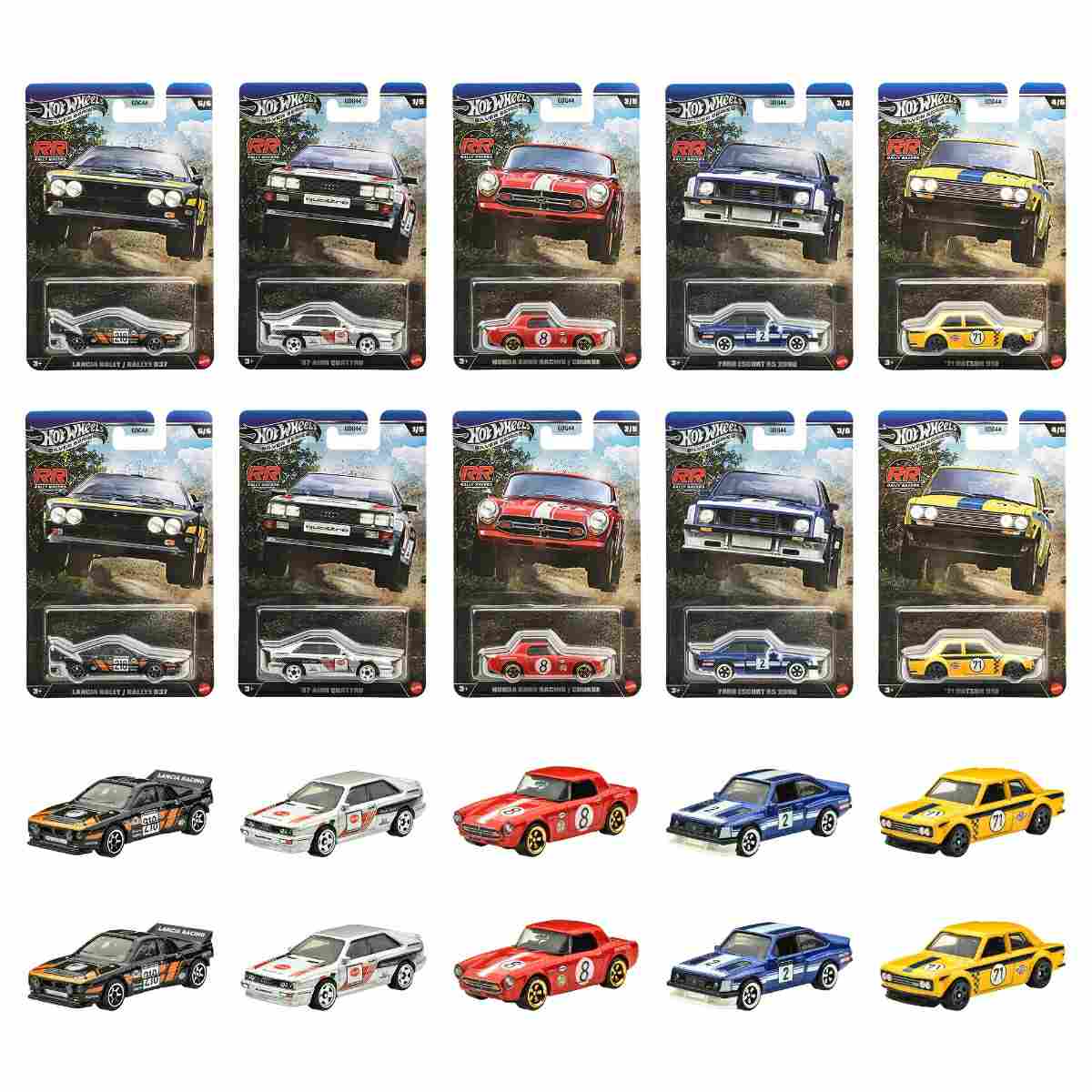 ホットウィール　テーマオートモーティブ アソート ラリー・レーサーズ