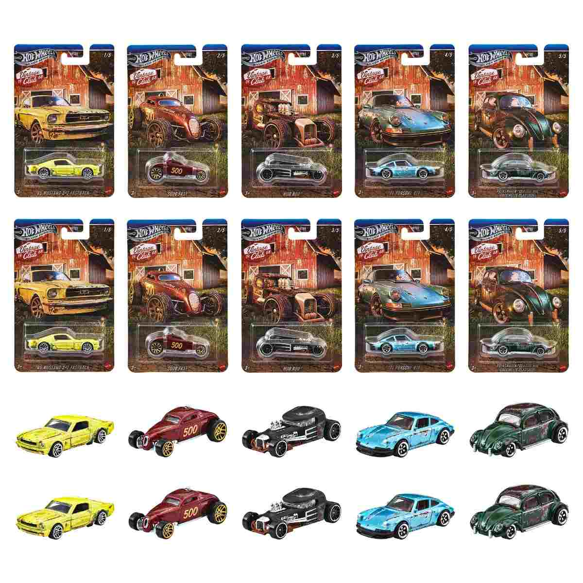  ホットウィール　ヴィンテージ アソート バーン・ファインズ