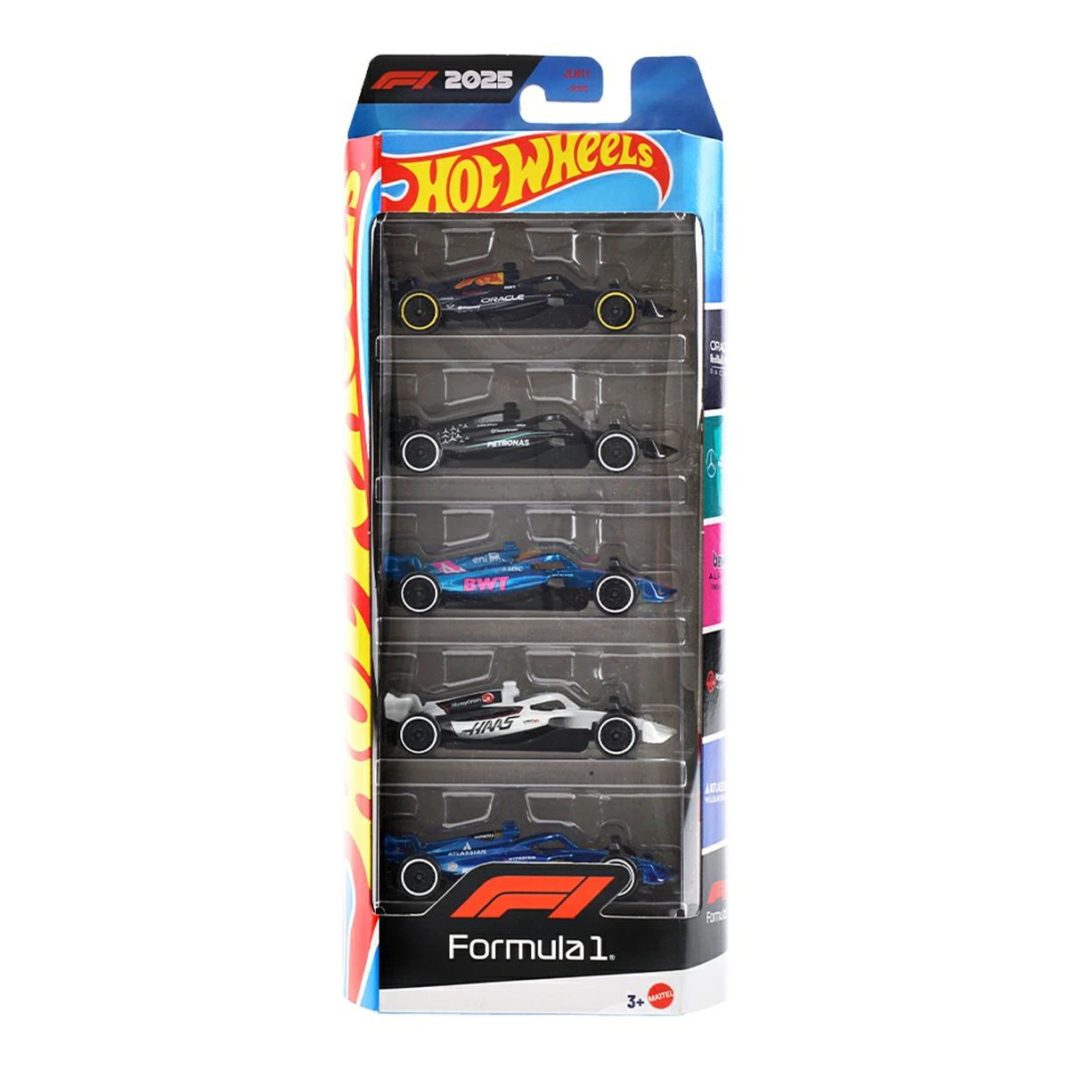 ホットウィール　ベーシックカー F1 5カーパック