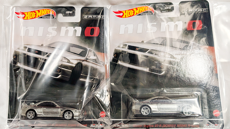 NISMO R33 ZAMAC 特注ミニカー（表面）