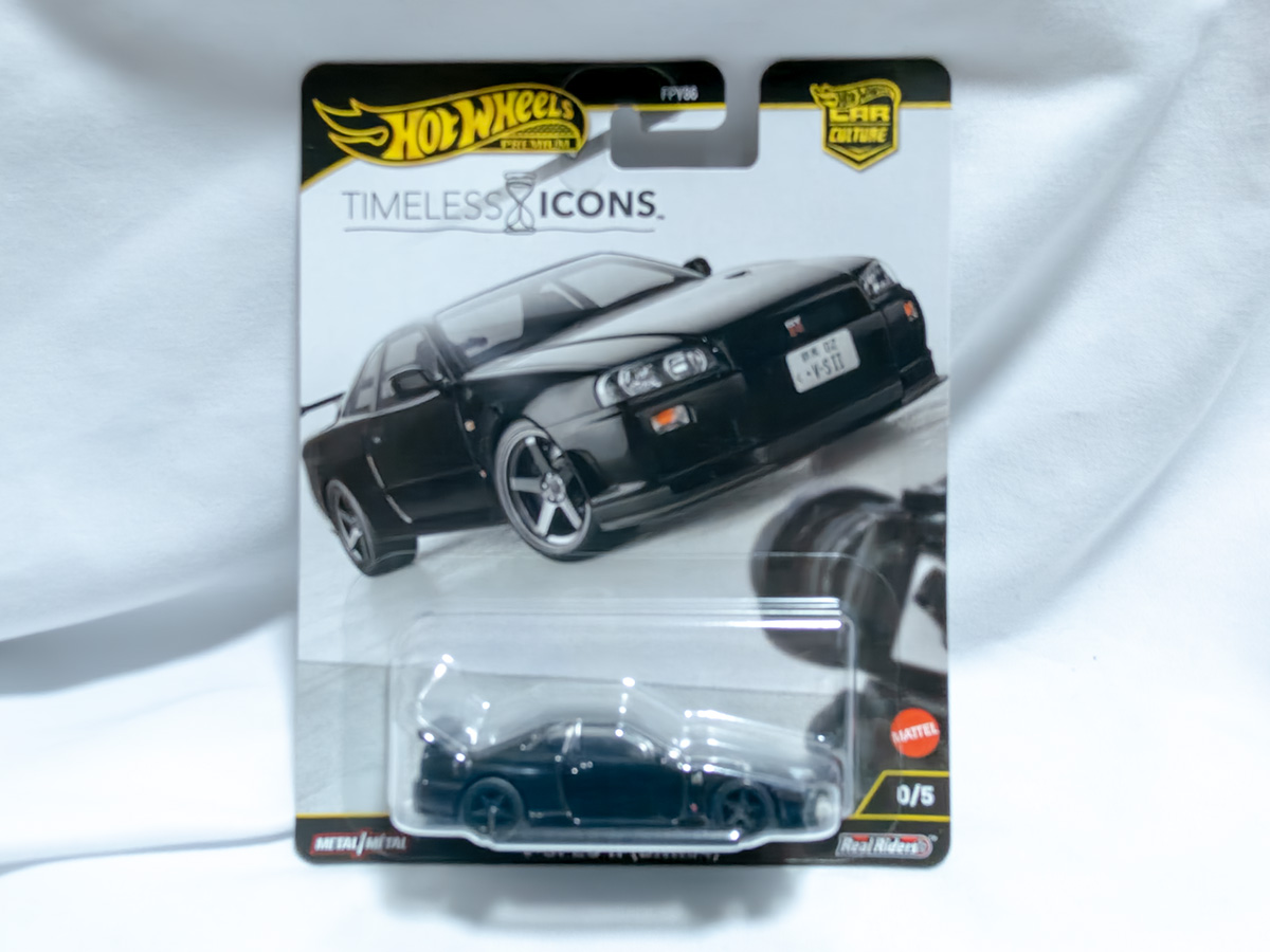 Timeless Icons Nissan Skyline GT-R BNR34 チェイス