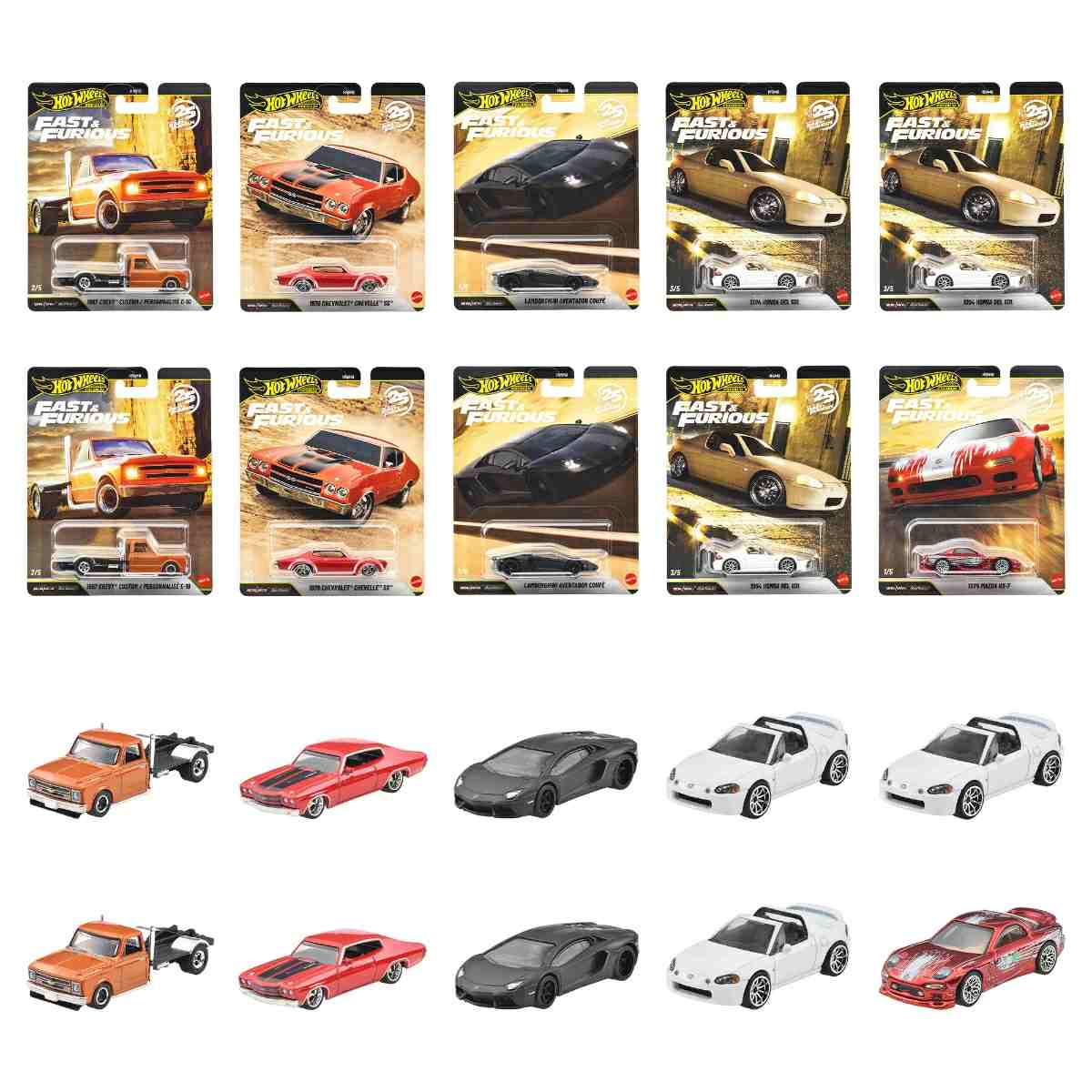 ホットウィール　ワイルド・スピード プレミアム アソート